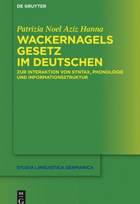 Wackernagels Gesetz im Deutschen 1