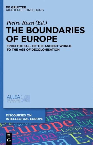 Pietro Rossi - Boundaries of Europe, Inbunden