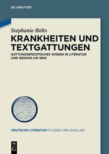 Stephanie Bölts - Krankheiten und Textgattungen, Inbunden