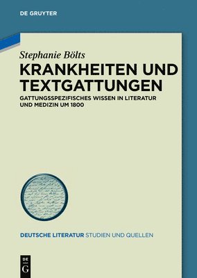 bokomslag Krankheiten und Textgattungen