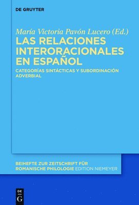 bokomslag Las relaciones interoracionales en espaol