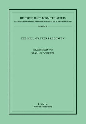 Die Millstätter Predigten 1