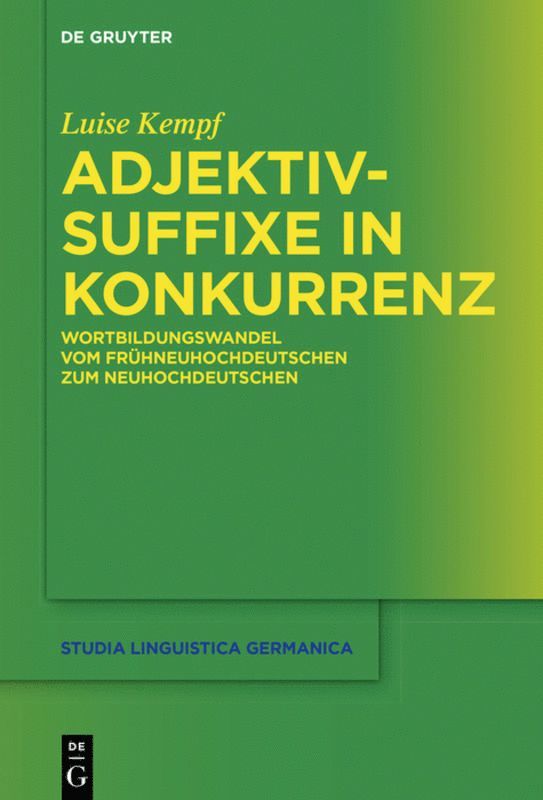 Adjektivsuffixe in Konkurrenz