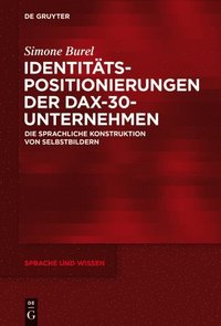 bokomslag Identittspositionierungen Der Dax-30-Unternehmen