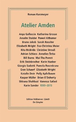 bokomslag Atelier Amden