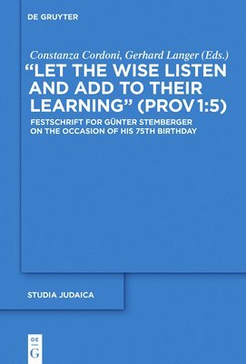 &quot;Let the Wise Listen and add to Their Learning&quot; (Prov 1:5) 1