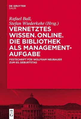 bokomslag Vernetztes Wissen. Online. Die Bibliothek als Managementaufgabe