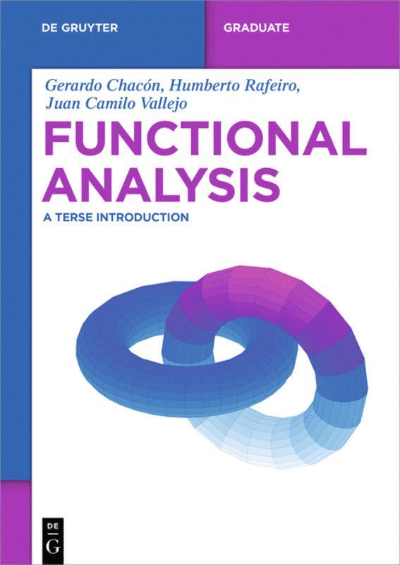 Gerardo Chacón, Humberto Rafeiro, Juan Camilo Vallejo - Functional Analysis, Häftad