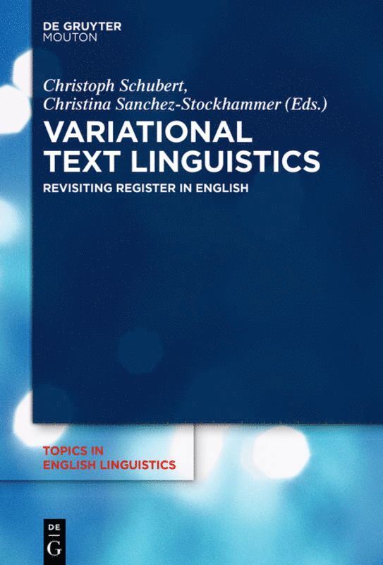 Variational Text Linguistics 1