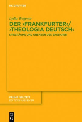 Der ,Frankfurter / ,Theologia deutsch 1