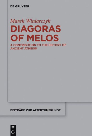 bokomslag Diagoras of Melos