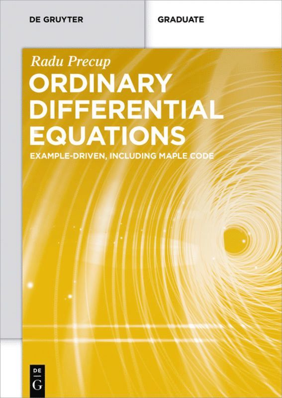 Radu Precup - Ordinary Differential Equations, Häftad