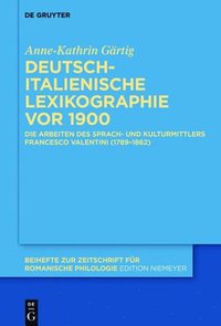 bokomslag Deutsch-italienische Lexikographie vor 1900