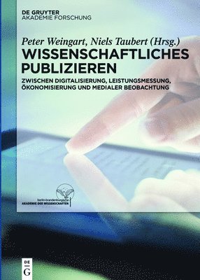 bokomslag Wissenschaftliches Publizieren