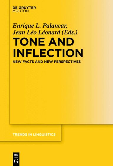 Enrique L. Palancar, Jean Léo Léonard - Tone and Inflection, Inbunden
