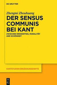 bokomslag Der sensus communis bei Kant