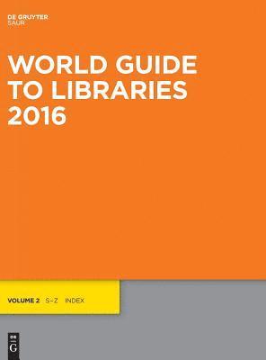World Guide to Libraries 2016