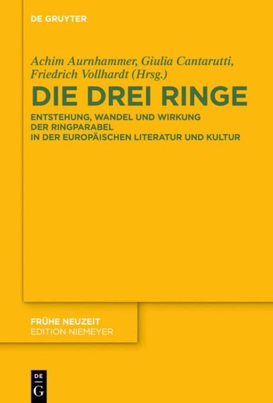 Achim Aurnhammer, Giulia Cantarutti, Friedrich Vollhardt - Die drei Ringe, Inbunden