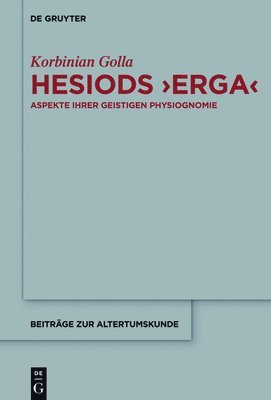 Hesiods &gt;Erga&lt; 1