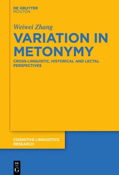 bokomslag Variation in Metonymy