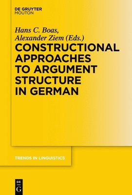 Constructional Approaches to Syntactic Structures in German 1