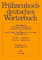 bokomslag Frühneuhochdeutsches Wörterbuch, Band 9/Lieferung 6, mindernis - münzschauer