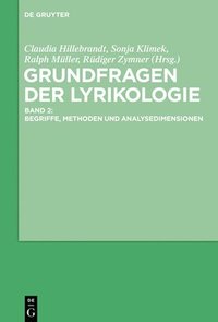 bokomslag Grundfragen der Lyrikologie 2