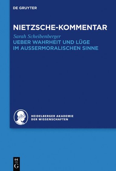 bokomslag Kommentar zu Nietzsches "Ueber Wahrheit und Lüge im aussermoralischen Sinne"