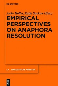 bokomslag Empirical Perspectives on Anaphora Resolution