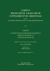 bokomslag Galeni in Hippocratis Epidemiarum librum II commentariorum IV-VI versio Arabica et indices