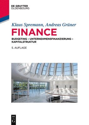 Klaus Spremann, Andreas Grüner - Finance, Inbunden