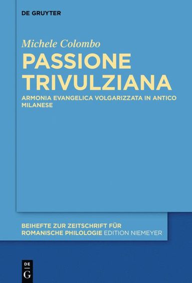 bokomslag Passione Trivulziana