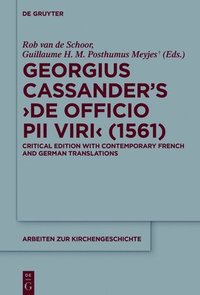 bokomslag Georgius Cassanders 'De officio pii viri' (1561)