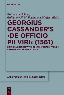 Georgius Cassanders 'De officio pii viri' (1561) 1