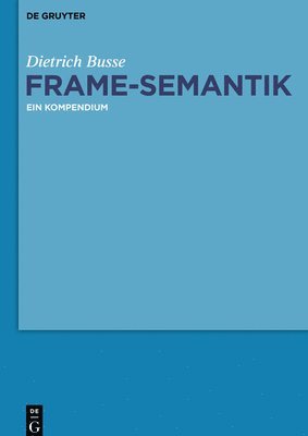 Dietrich Busse - Frame-Semantik, Häftad