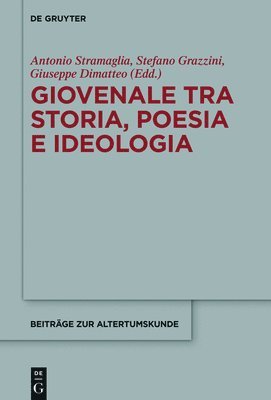 bokomslag Giovenale tra storia, poesia e ideologia