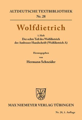 bokomslag Wolfdietrich