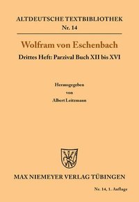 bokomslag Parzival Buch XII bis XVI