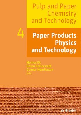 bokomslag Paper Products Physics and Technology