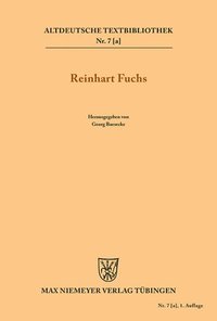bokomslag Heinrichs des Glichezares Reinhart Fuchs
