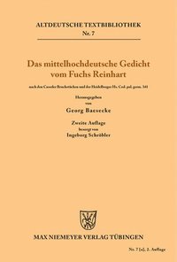 bokomslag Das mittelhochdeutsche Gedicht vom Fuchs Reinhart