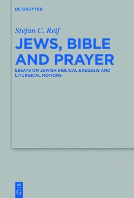 bokomslag Jews, Bible and Prayer