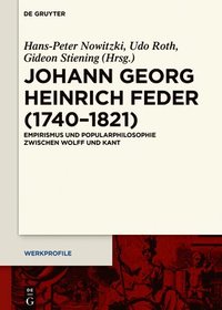 bokomslag Johann Georg Heinrich Feder (17401821)