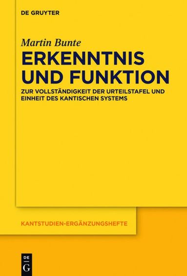 bokomslag Erkenntnis und Funktion