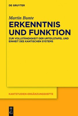 Erkenntnis und Funktion 1