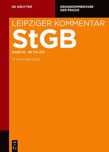 Eric Hilgendorf, Tatjana Hörnle, Nina Nestler, et al. - §§ 174-210, Inbunden