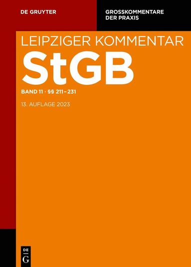 Anette Grünewald, Michael Lindemann, Ruth Rissing-van Saan - §§ 211-231, Inbunden