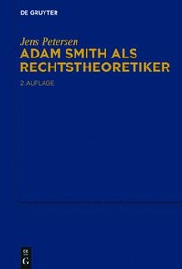 bokomslag Adam Smith als Rechtstheoretiker