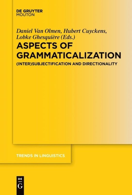 Aspects of Grammaticalization 1