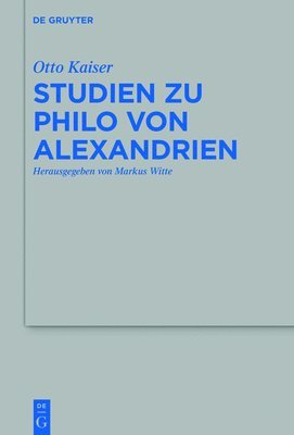 bokomslag Studien zu Philo von Alexandrien